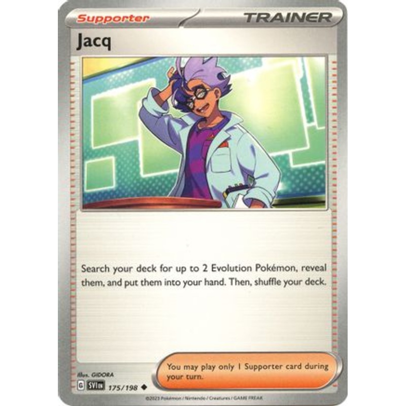 Jacq 175/198  SV01 Scarlet & Violet Base Set - Uncommon