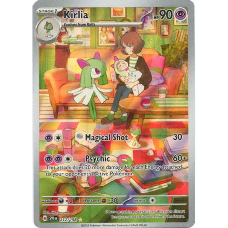 Kirlia 212/198  - Holofoil SV01 Scarlet & Violet Base Set - Illustration Rare
