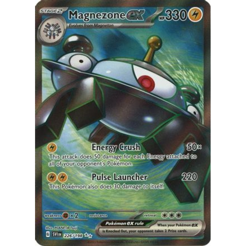 Magnezone ex 226/198  - Holofoil SV01 Scarlet & Violet Base Set - Ultra Rare