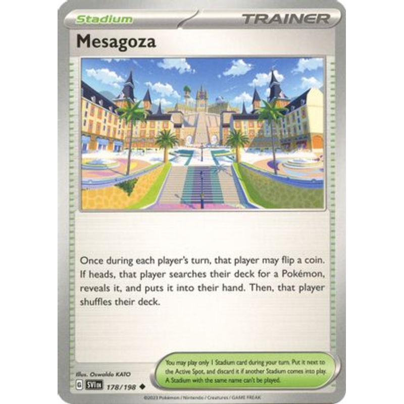 Mesagoza 178/198  - Reverse Holofoil SV01 Scarlet & Violet Base Set - Uncommon