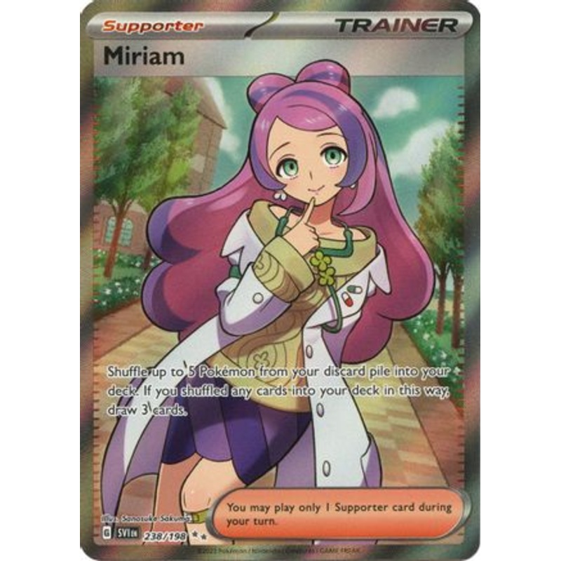 Miriam 238/198  - Holofoil SV01 Scarlet & Violet Base Set - Ultra Rare