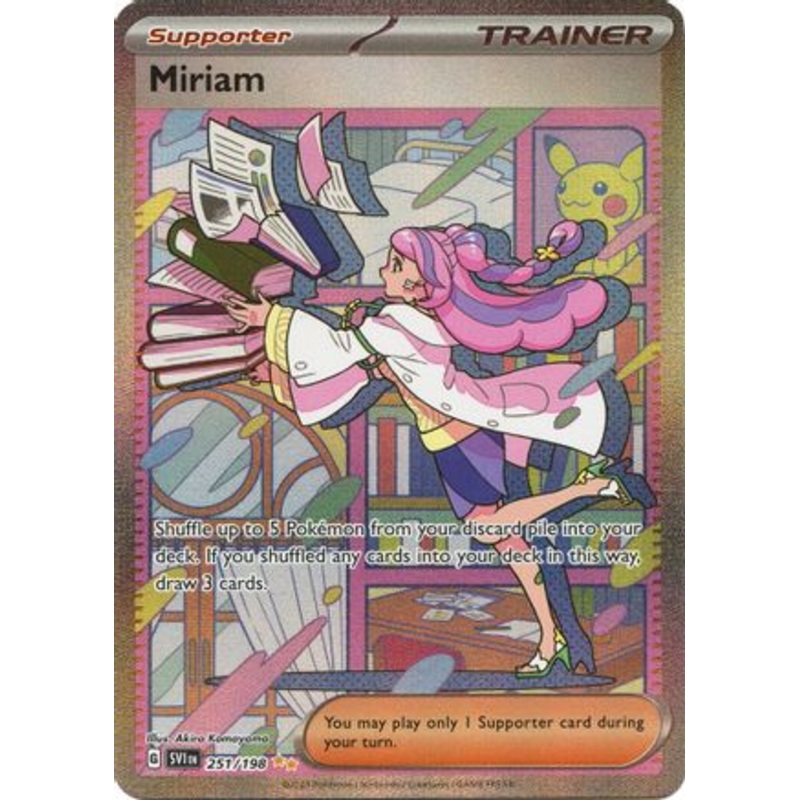 Miriam 251/198  - Holofoil SV01 Scarlet & Violet Base Set - Special Illustration Rare