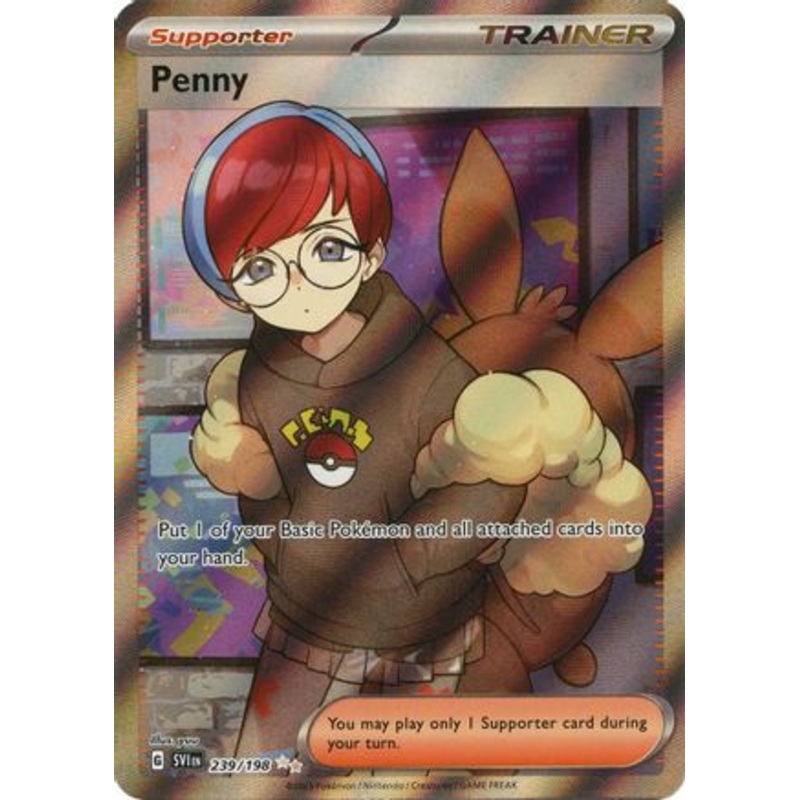 Penny 239/198  - Holofoil SV01 Scarlet & Violet Base Set - Ultra Rare