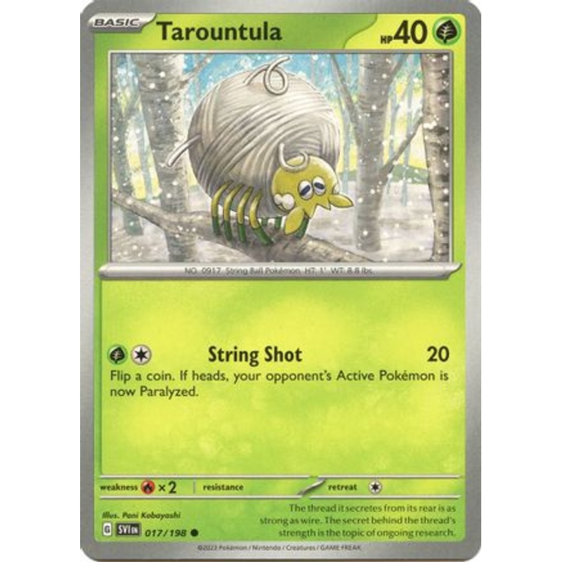 Tarountula 017/198  SV01 Scarlet & Violet Base Set - Common