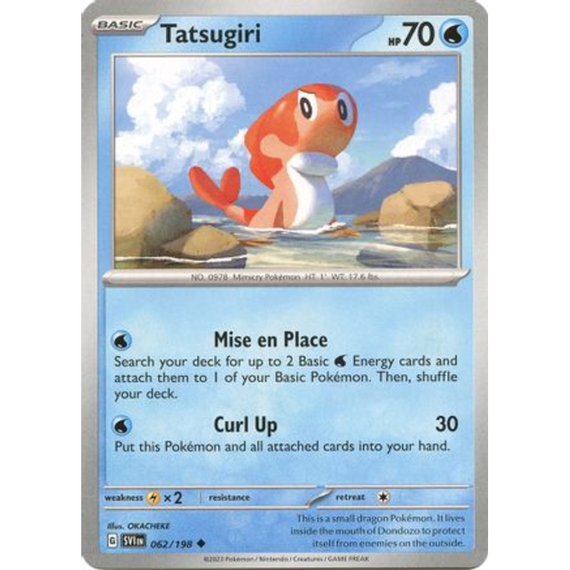 Tatsugiri 062/198  SV01 Scarlet & Violet Base Set - Uncommon