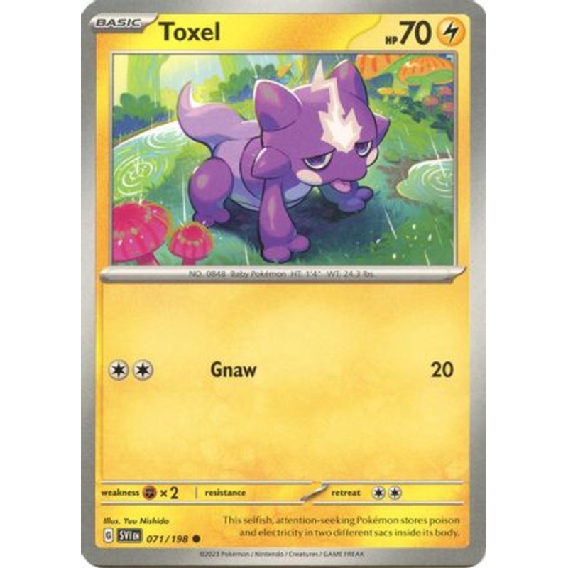 Toxel 071/198  SV01 Scarlet & Violet Base Set - Common