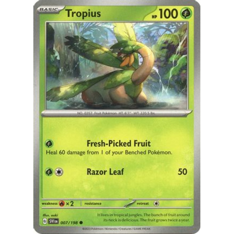 Tropius 007/198  SV01 Scarlet & Violet Base Set - Common