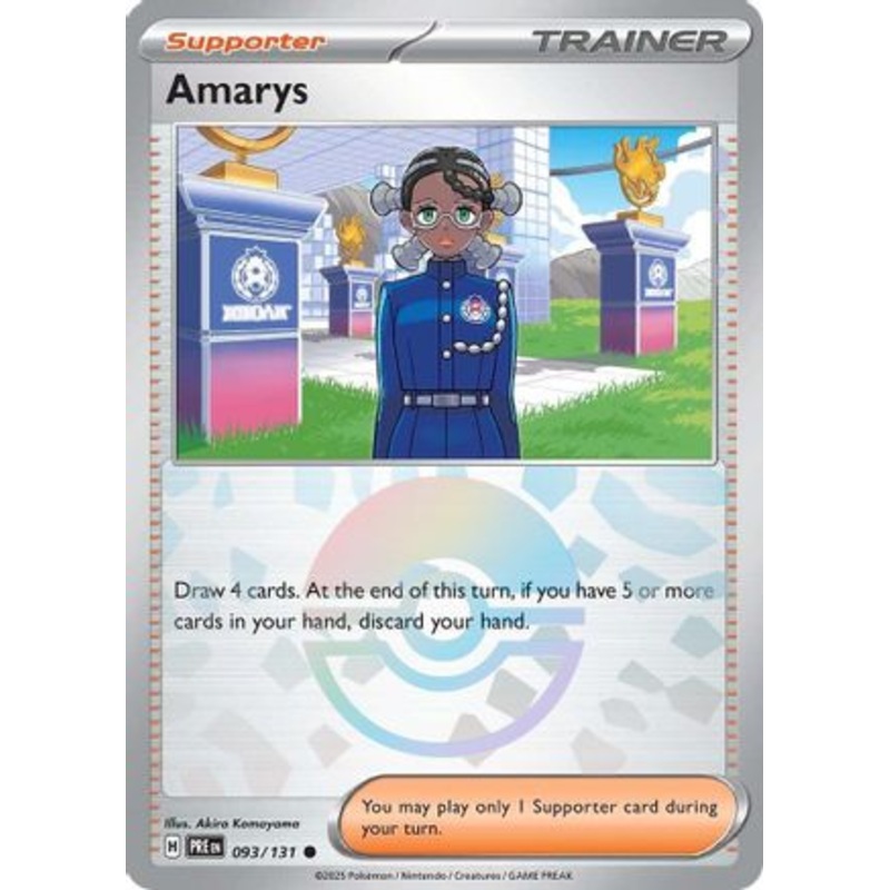 Amarys 093/131  - Holofoil SV Prismatic Evolutions - Common