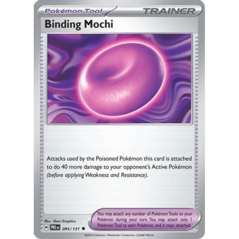 Binding Mochi 095/131  - Reverse Holofoil SV Prismatic Evolutions - Uncommon