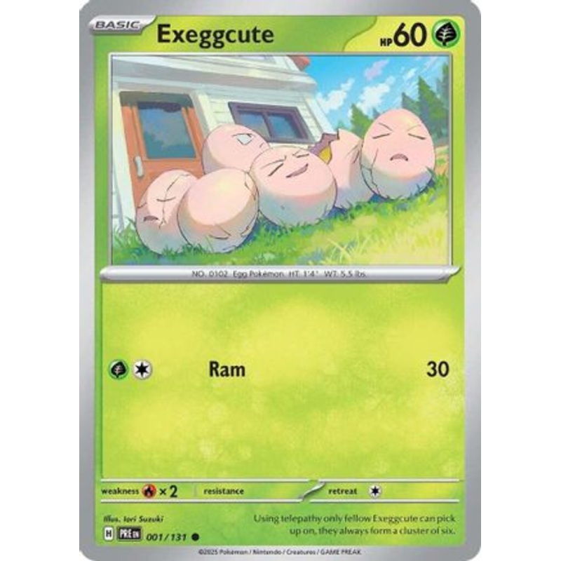 Exeggcute 001/131  SV Prismatic Evolutions - Common