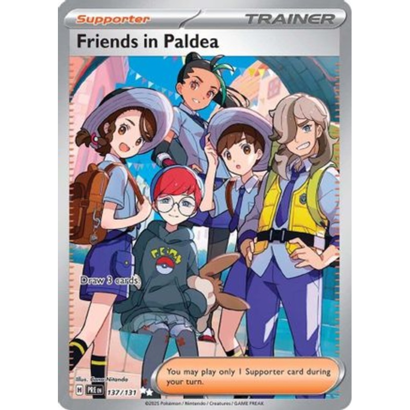 Friends in Paldea 137/131  - Holofoil SV Prismatic Evolutions - Ultra Rare