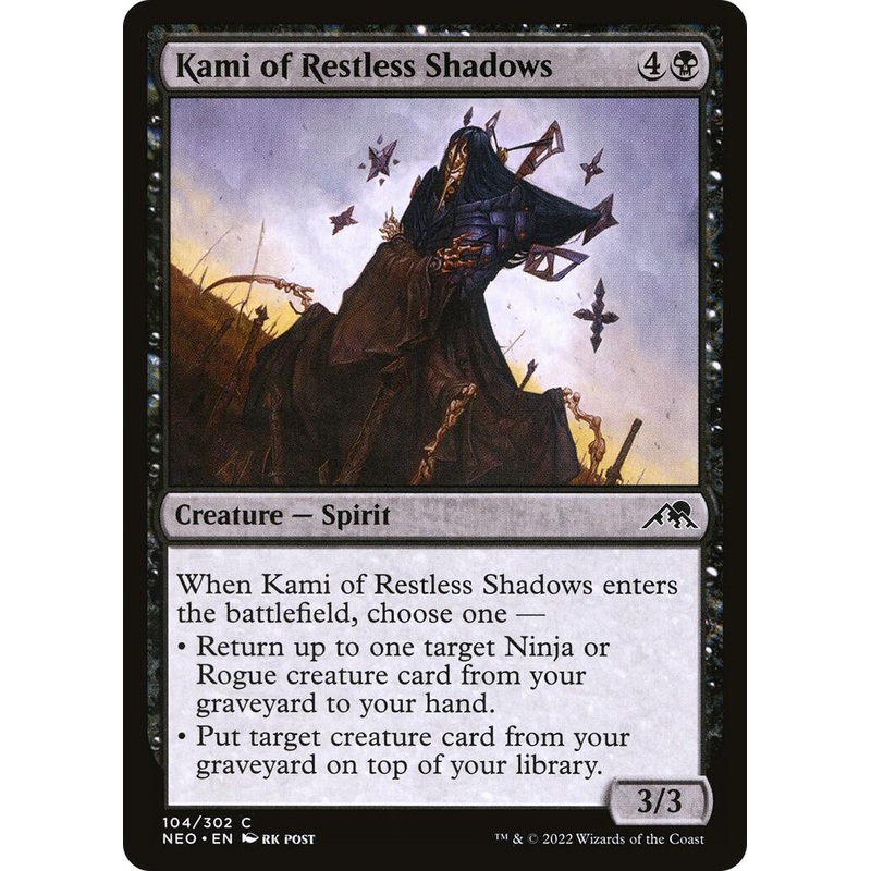 Kami of Restless Shadows [NEO - 104]