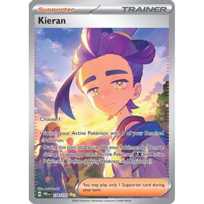 Kieran 174/131  - Holofoil SV Prismatic Evolutions - Special Illustration Rare