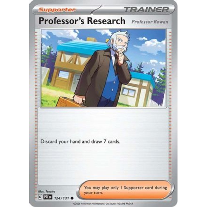 Professor's Research [Professor Rowan] 124/131  SV Prismatic Evolutions - Common