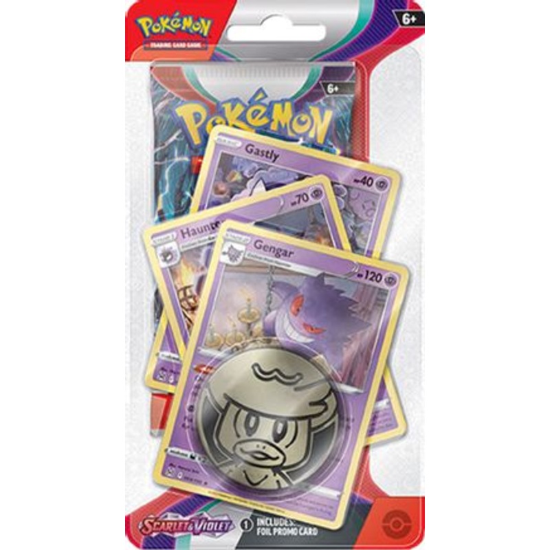 Scarlet & Violet Premium Checklane Blister [Gengar]  SV01 Scarlet & Violet Base Set - null