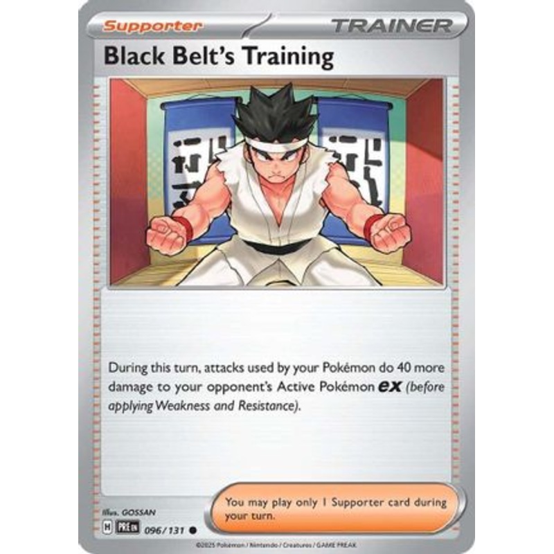 Black Belt's Training 096/131  SV Prismatic Evolutions - Common