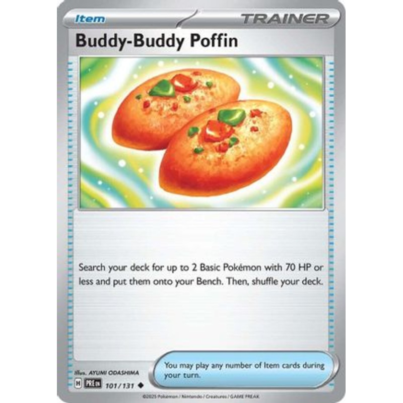 Buddy-Buddy Poffin 101/131  SV Prismatic Evolutions - Uncommon