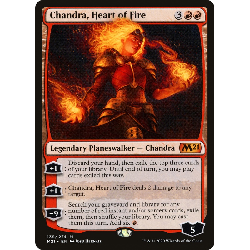 Chandra, Heart of Fire (M21-135) - Core Set 2021