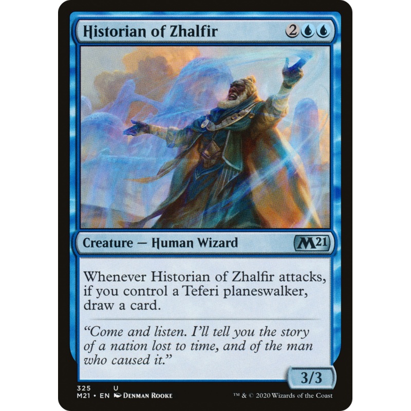 Historian of Zhalfir (M21-325) - Core Set 2021