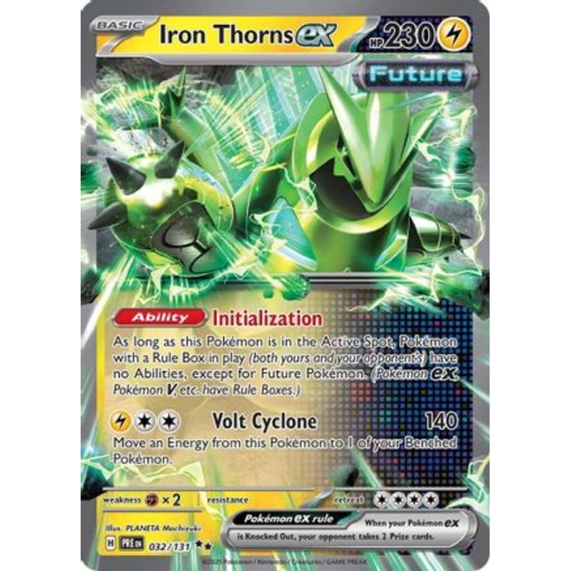 Iron Thorns ex 032/131  - Holofoil SV Prismatic Evolutions - Double Rare