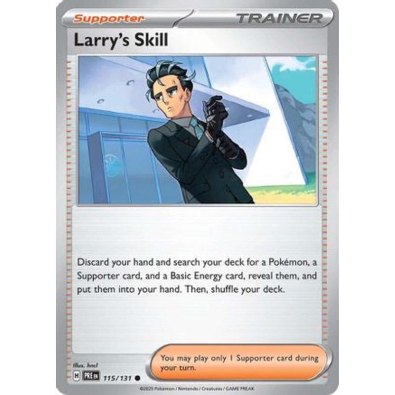 Larry's Skill 115/131  SV Prismatic Evolutions - Common
