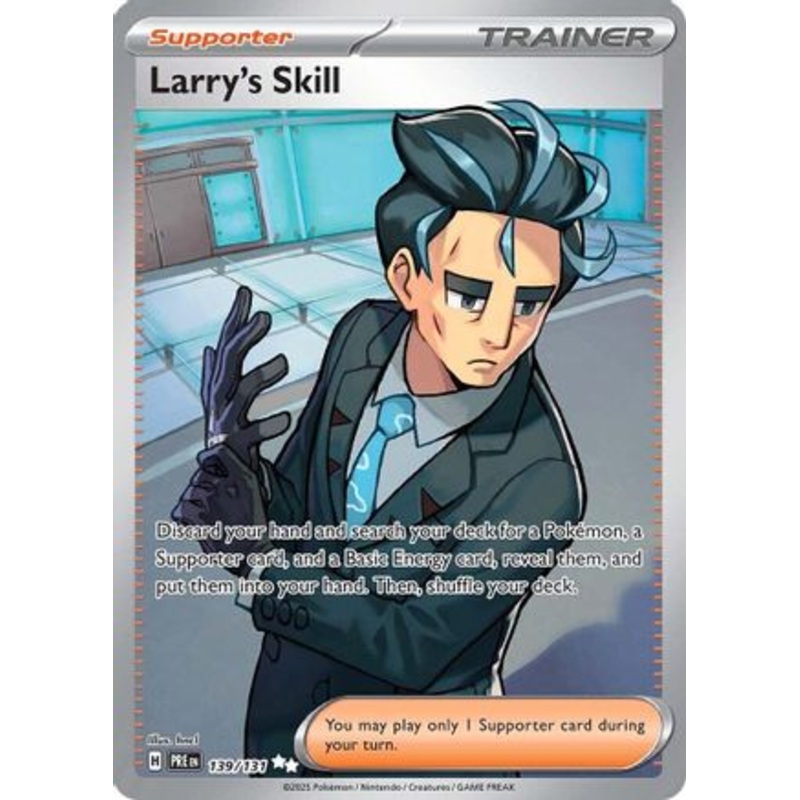 Larry's Skill 139/131  - Holofoil SV Prismatic Evolutions - Ultra Rare