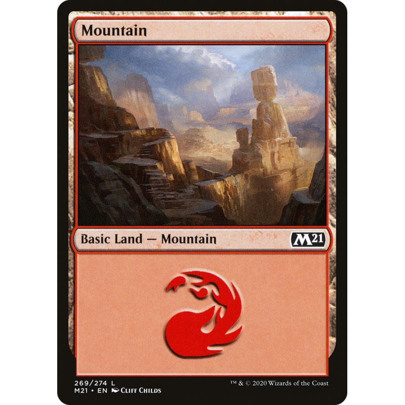 Mountain (M21-269) - Core Set 2021 Foil
