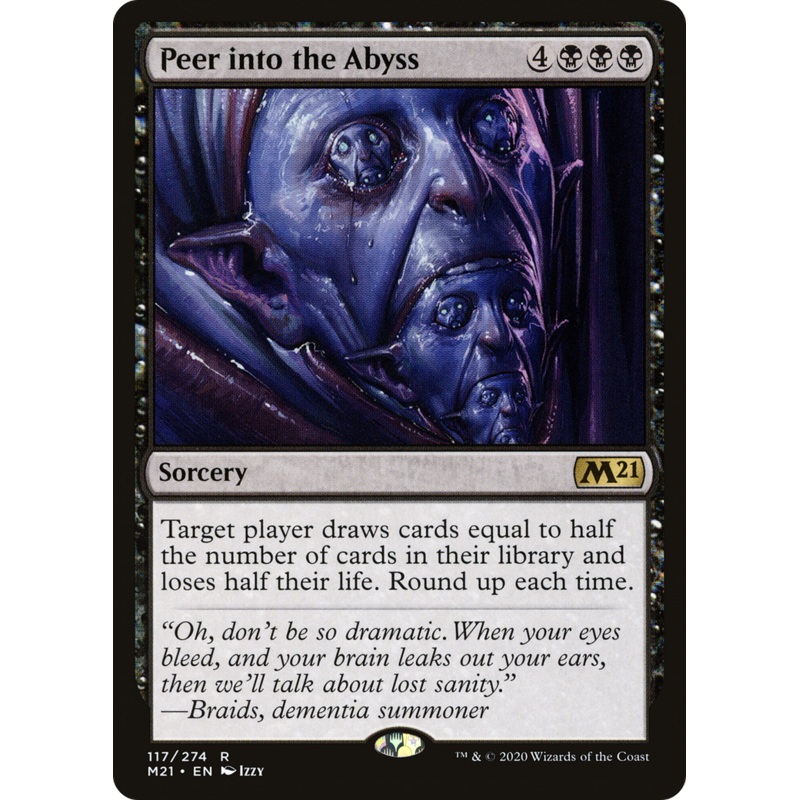 Peer into the Abyss (M21-117) - Core Set 2021