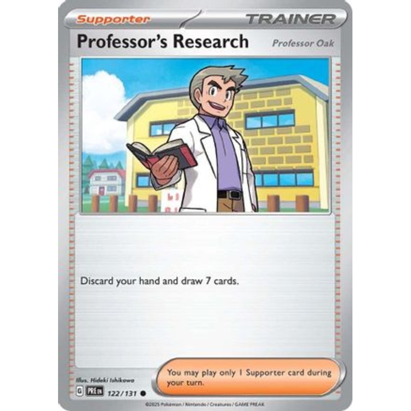 Professor's Research [Professor Oak] 122/131  SV Prismatic Evolutions - Common