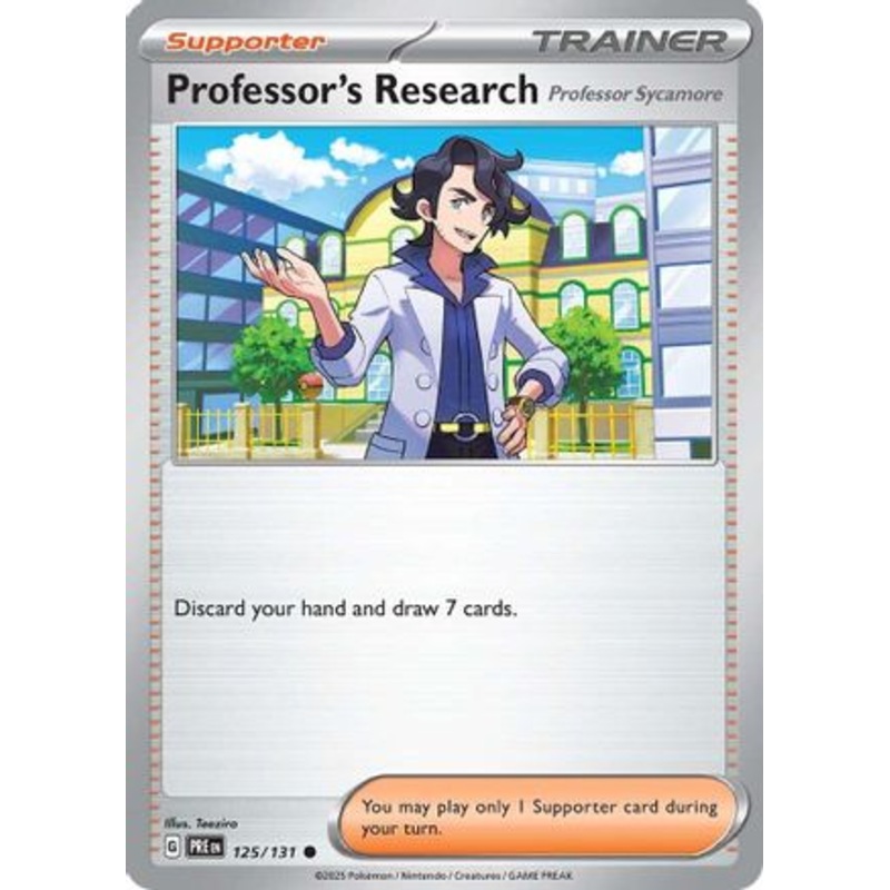 Professor's Research [Professor Sycamore] 125/131  SV Prismatic Evolutions - Common