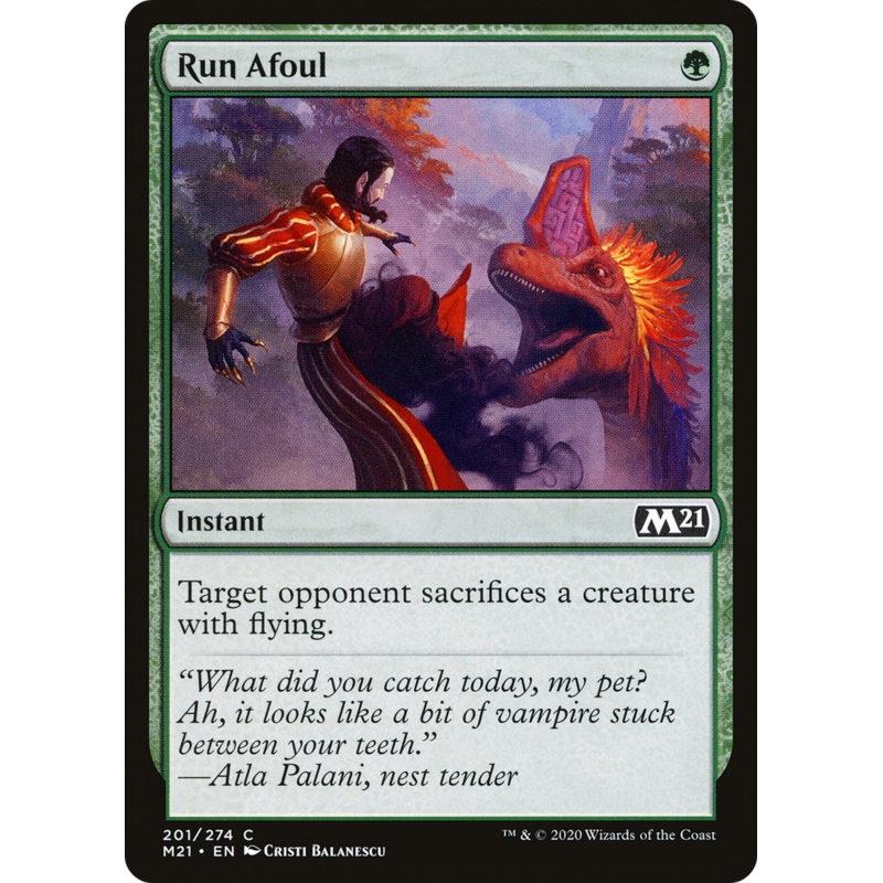 Run Afoul (M21-201) - Core Set 2021