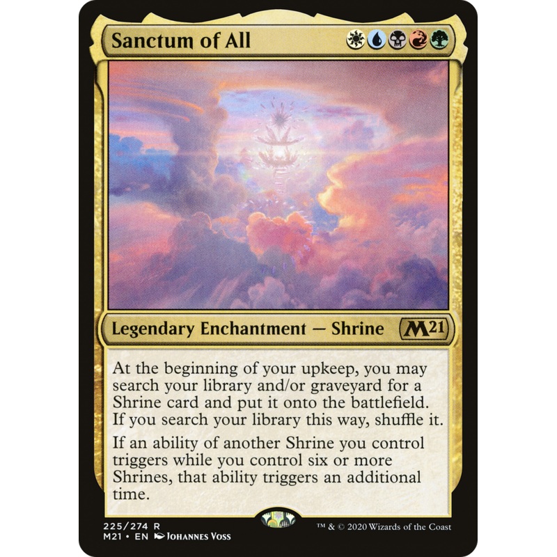 Sanctum of All (M21-225) - Core Set 2021 Foil