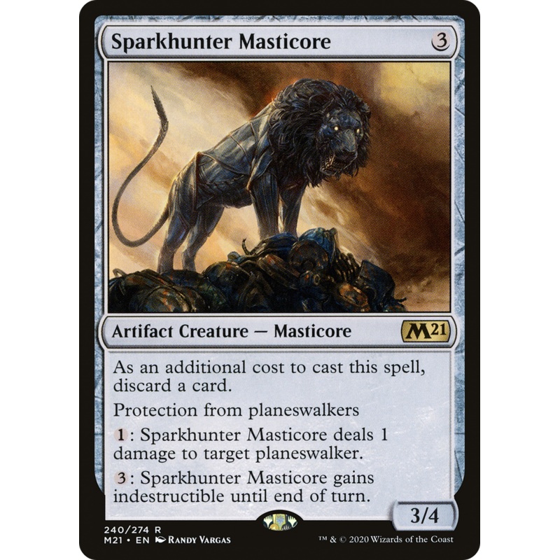 Sparkhunter Masticore (M21-240) - Core Set 2021