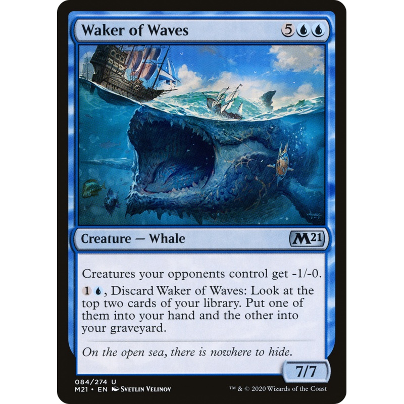 Waker of Waves (M21-084) - Core Set 2021