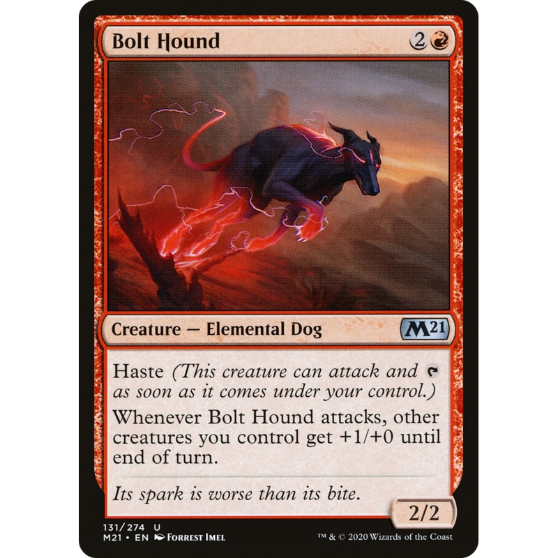 Bolt Hound (M21-131) - Core Set 2021