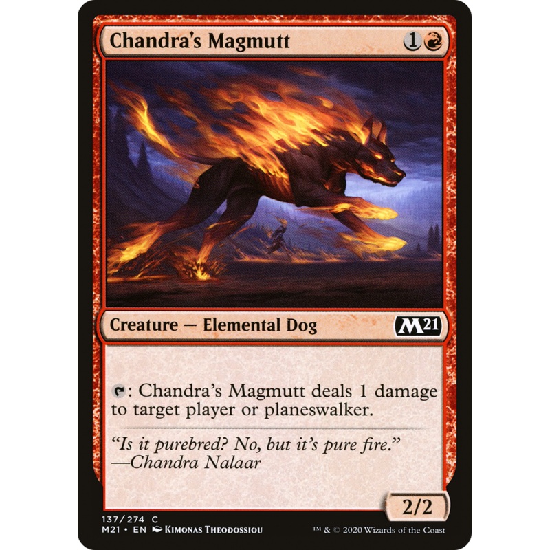Chandra's Magmutt (M21-137) - Core Set 2021 Foil