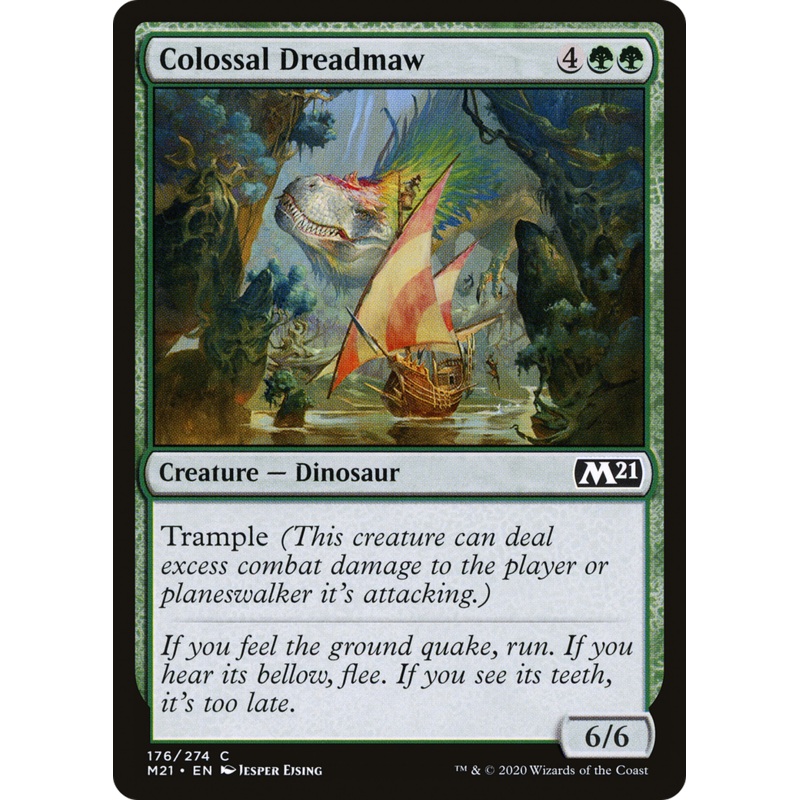 Colossal Dreadmaw (M21-176) - Core Set 2021
