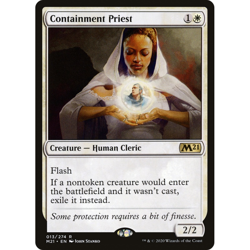 Containment Priest (M21-013) - Core Set 2021 Foil
