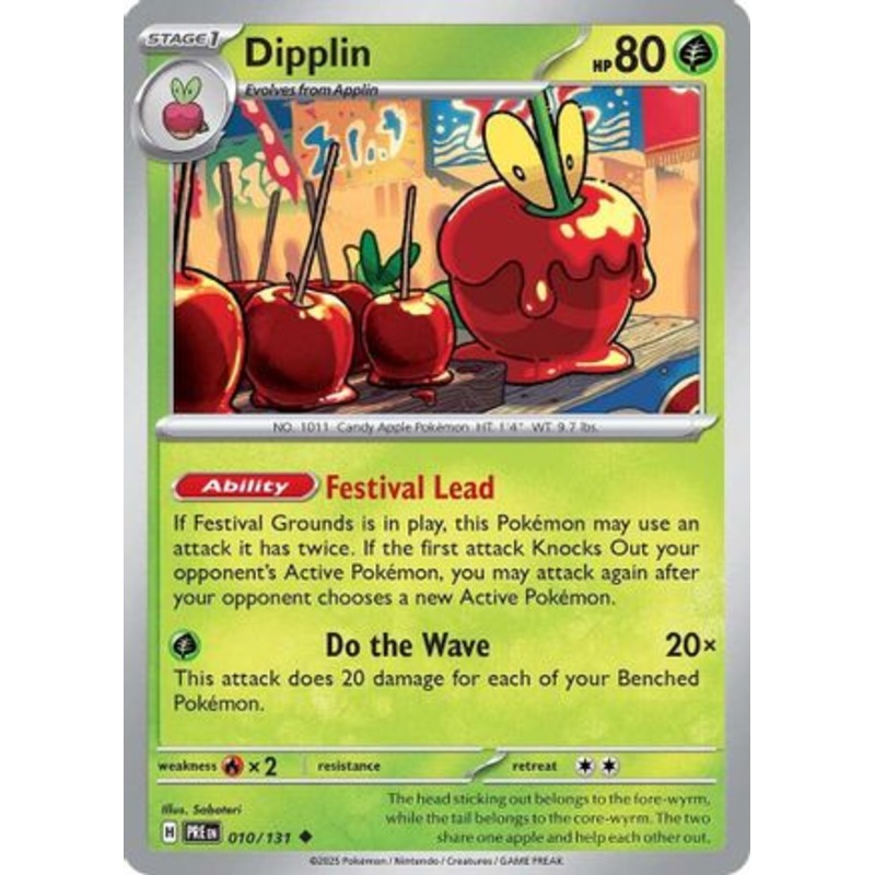 Dipplin 010/131  SV Prismatic Evolutions - Uncommon