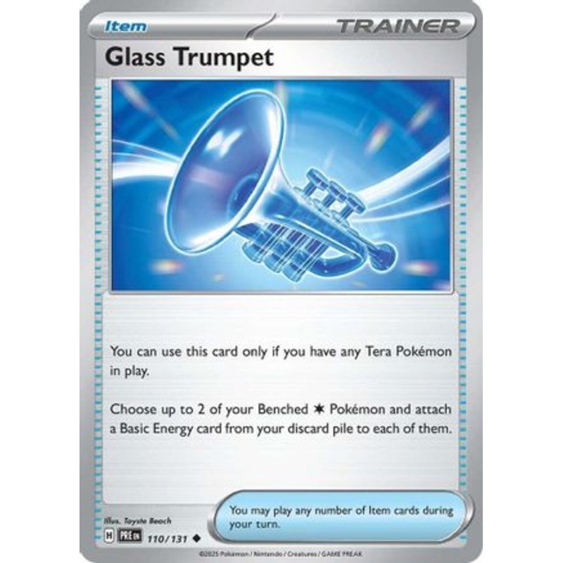 Glass Trumpet 110/131  SV Prismatic Evolutions - Uncommon