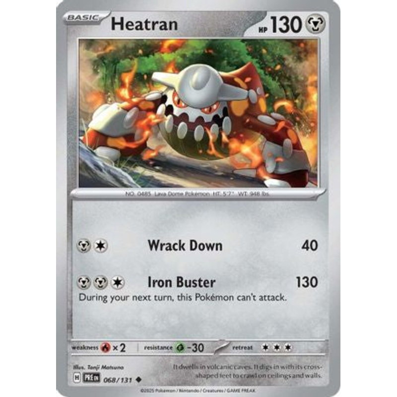Heatran 068/131  SV Prismatic Evolutions - Uncommon