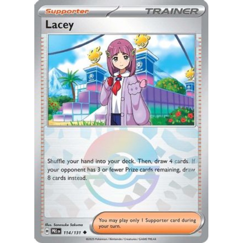 Lacey 114/131  - Holofoil SV Prismatic Evolutions - Uncommon