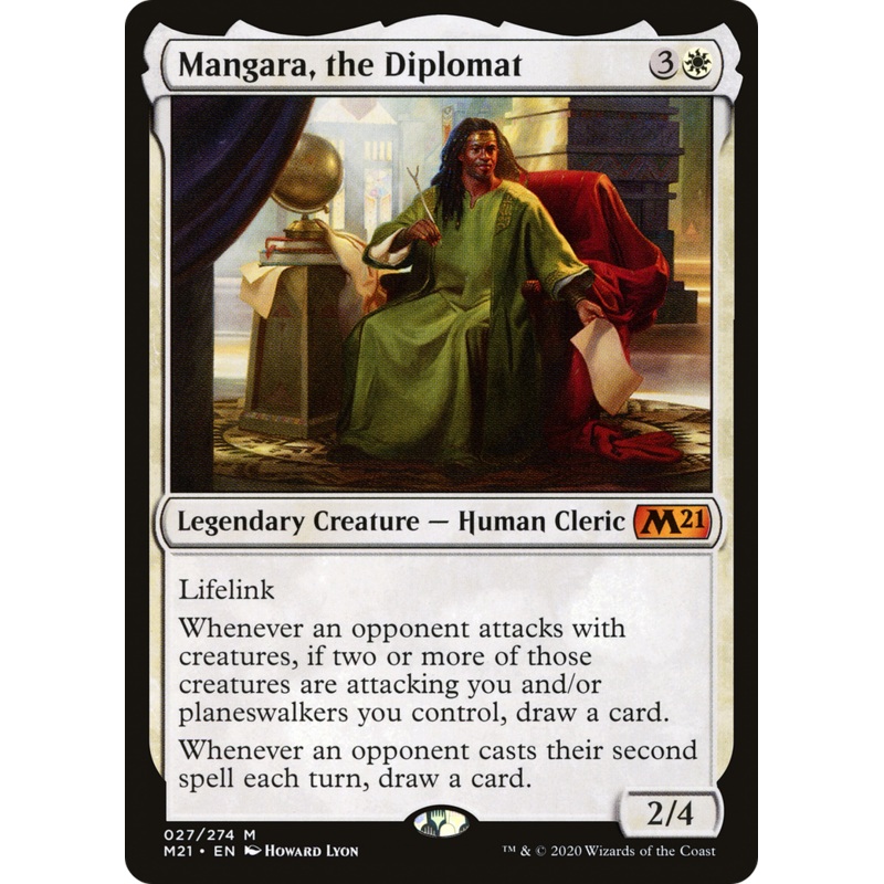 Mangara, the Diplomat (M21-027) - Core Set 2021