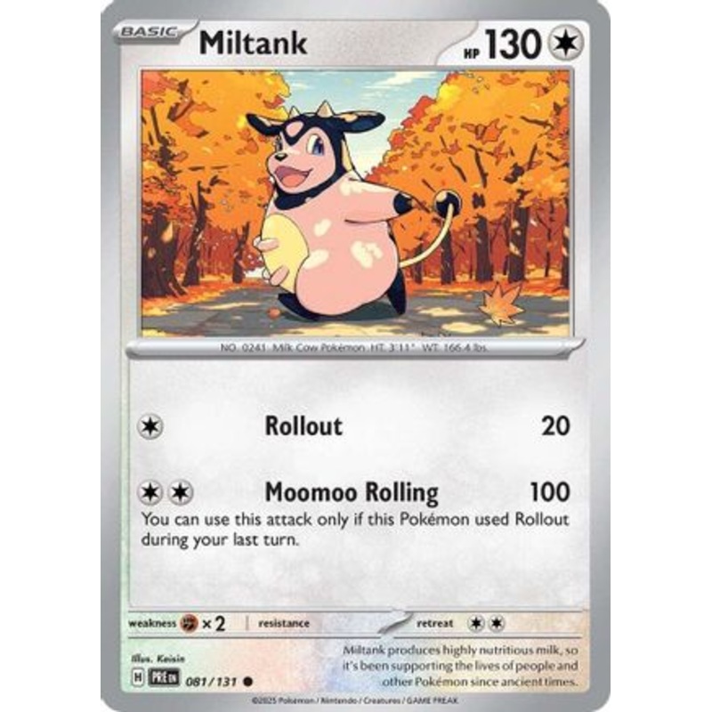 Miltank 081/131  SV Prismatic Evolutions - Common