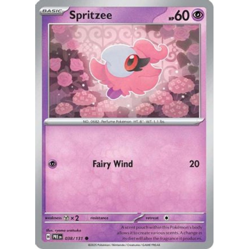 Spritzee 038/131  SV Prismatic Evolutions - Common