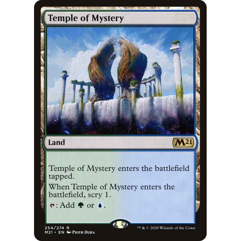 Temple of Mystery (M21-254) - Core Set 2021