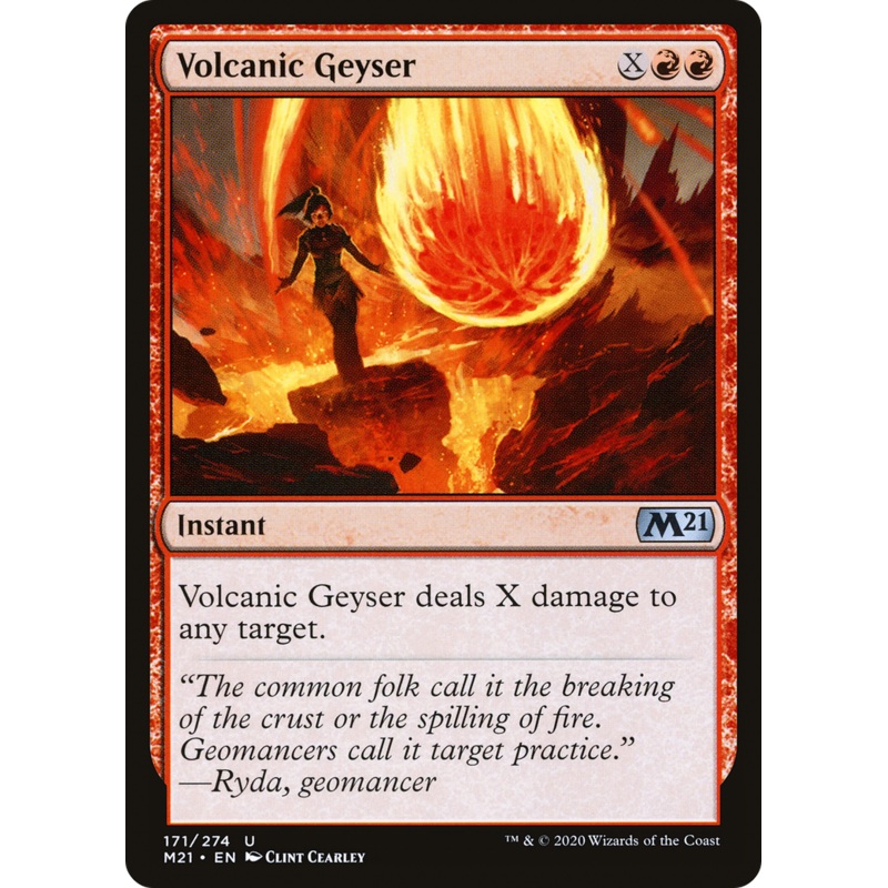 Volcanic Geyser (M21-171) - Core Set 2021
