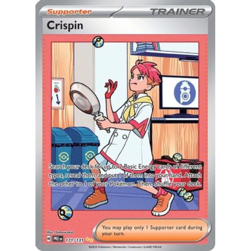 Crispin 171/131  - Holofoil SV Prismatic Evolutions - Special Illustration Rare