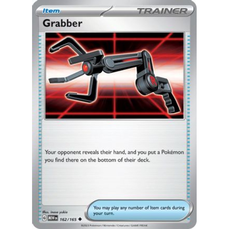 Grabber 162/165  SV Scarlet & Violet 151 - Uncommon