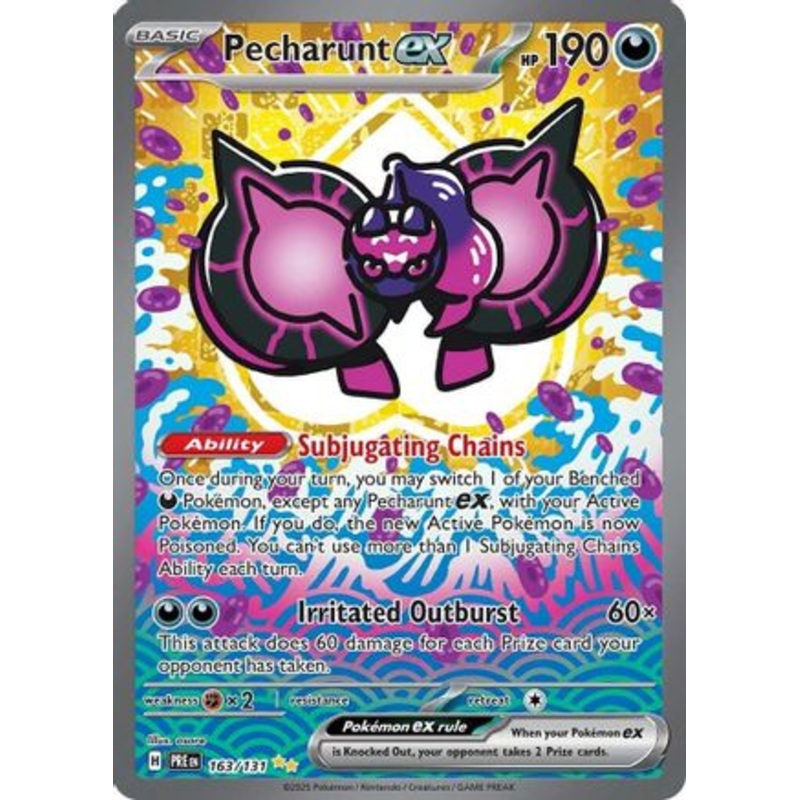 Pecharunt ex 163/131  - Holofoil SV Prismatic Evolutions - Special Illustration Rare